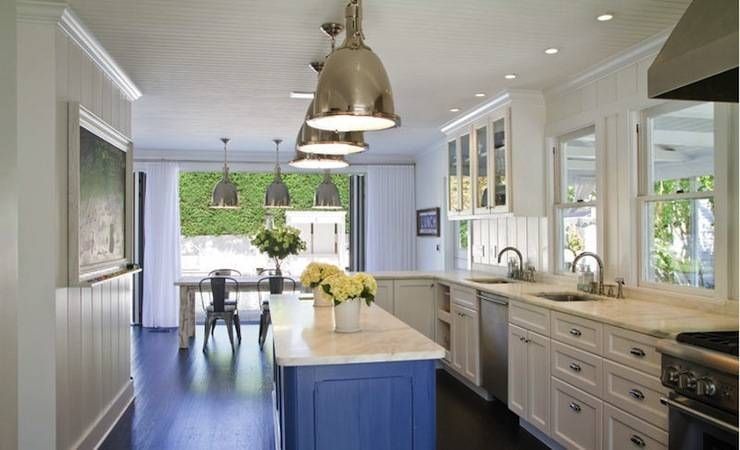 Beadboard Kitchen Ceiling – Contemporary – Kitchen – Chango & Co (View 3 of 15)