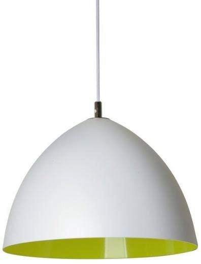 Belid Lizzie Led White/lime Green Metal Pendant, £197.50, Belid Within Lime Green Pendant Lights (Photo 12 of 15)