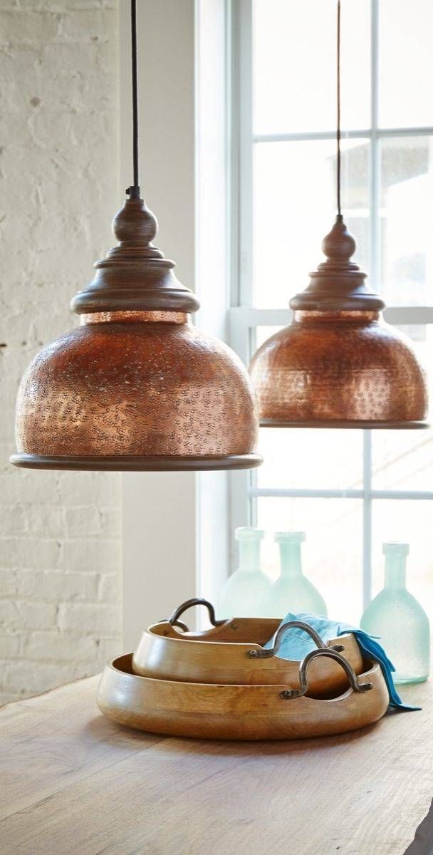 Best 20+ Copper Pendant Lights Ideas On Pinterest | Copper Pertaining To Hammered Copper Pendant Lights (View 4 of 15)