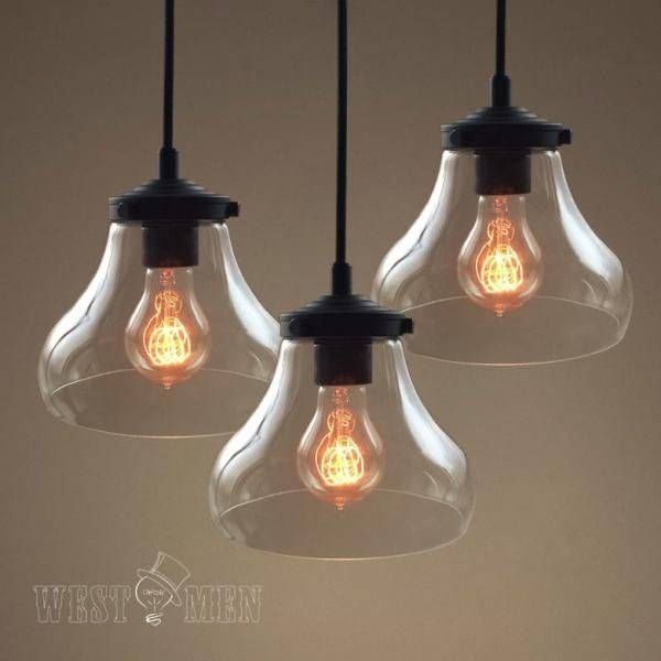 Best 25+ Clear Glass Pendant Light Ideas On Pinterest | Glass Pertaining To Wire And Glass Pendant Lights (View 5 of 15)