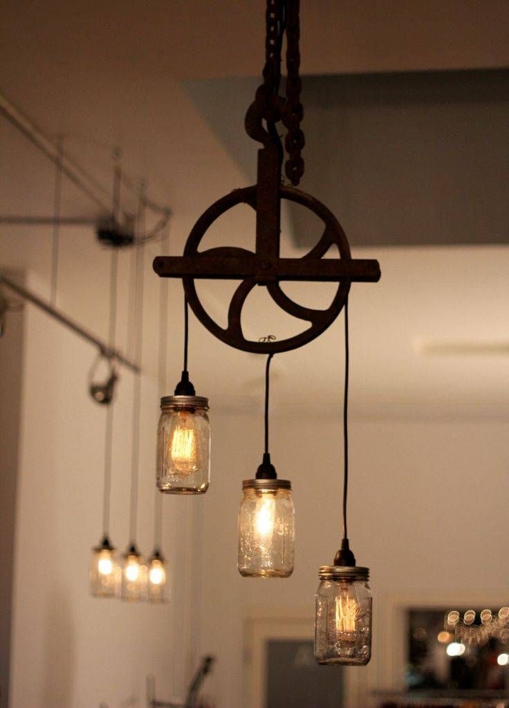 Best 25+ Edison Lighting Ideas On Pinterest | Rustic Light Regarding Pulley Pendant Lights Fixtures (View 11 of 15)