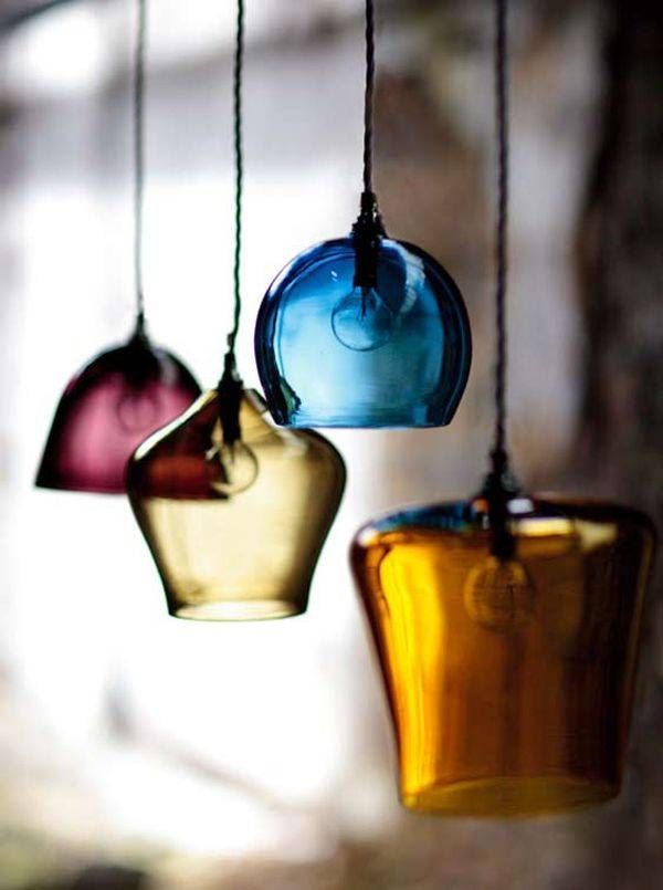 Best 25+ Glass Lights Ideas On Pinterest | Unique Lighting Throughout Coloured Glass Pendant Lights (Photo 5 of 15)
