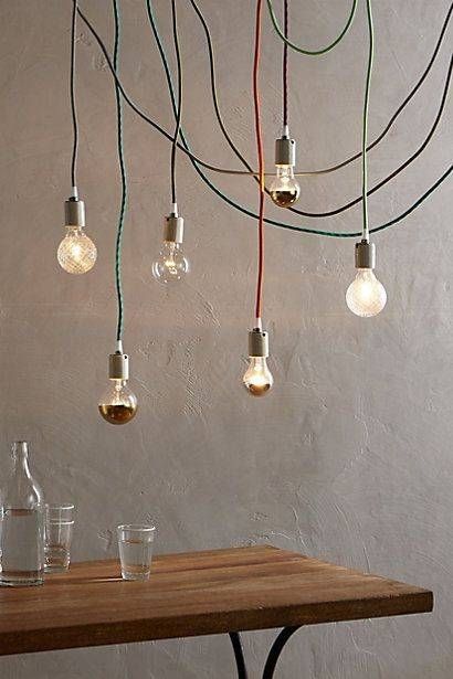 Best 25+ Lamp Cord Ideas On Pinterest | Hiding Cords, Hide With Pendant Lights With Coloured Cord (View 12 of 15)