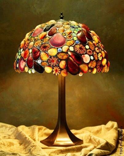 Best 25+ Lamp Shade Crafts Ideas On Pinterest | Lampshades Intended For Shell Lights Shades (View 2 of 15)
