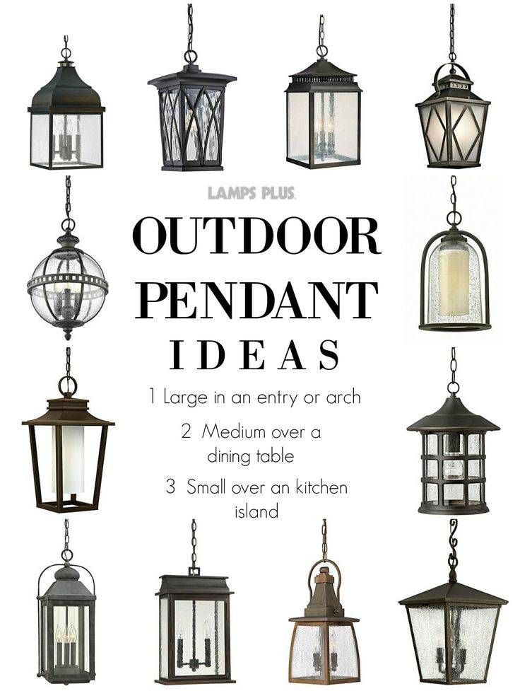 Best 25+ Outdoor Pendant Lighting Ideas On Pinterest | Backyard Pertaining To Exterior Pendants (Photo 13 of 15)