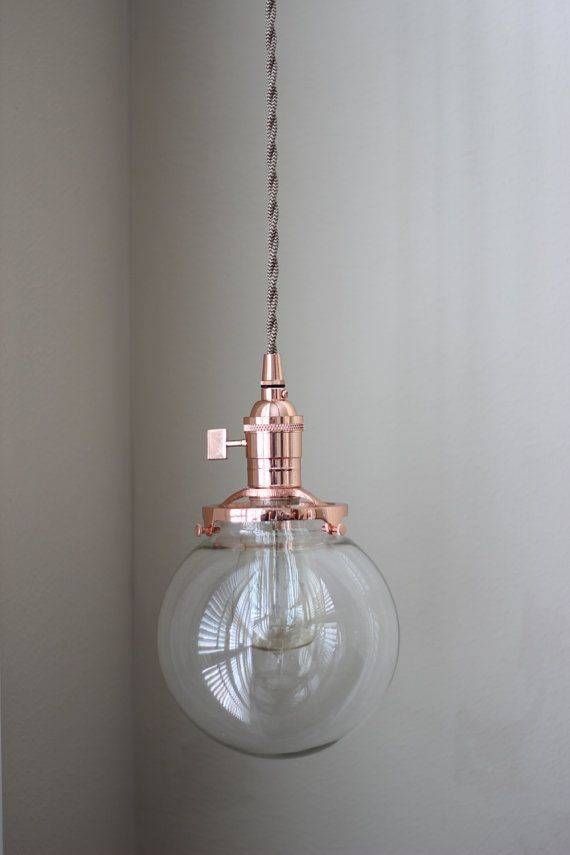Best 25+ Pendant Lighting Bedroom Ideas On Pinterest | Bedside Inside Glass Ball Pendant Lights Uk (Photo 15 of 15)