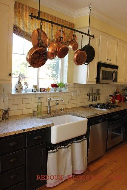Best 25+ Pot Rack Hanging Ideas Only On Pinterest | Pot Rack, Pot Intended For Kitchen Pendant Lights With Pot Rack (View 15 of 15)