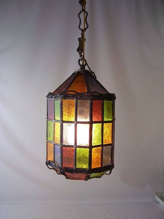 Best 25+ Stained Glass Chandelier Ideas Only On Pinterest Intended For Stained Glass Lamps Pendant Lights (Photo 1 of 15)