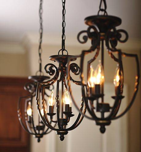 Best 25+ Wrought Iron Chandeliers Ideas On Pinterest | Wrought Intended For Wrought Iron Lights Pendants (Photo 1 of 15)