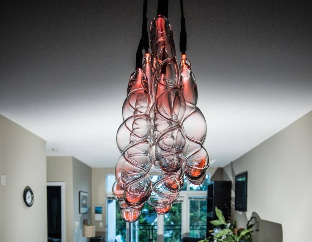 Blown Glass Pendant Light Fixtures — Complete Decorations Ideas Pertaining To Blown Glass Pendant Lights Fixtures (Photo 14 of 15)