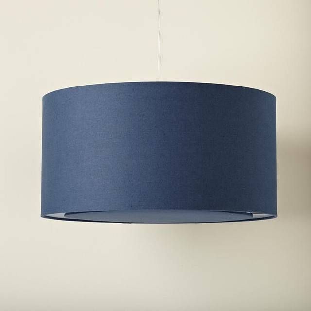 Blue Pendant Light To Beautify Modern Interior Living Space Throughout Navy Pendant Lights (View 4 of 15)