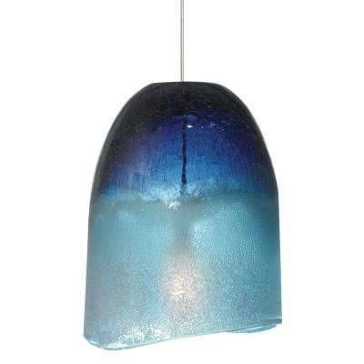 Blue – Pendant Lights – Hanging Lights – The Home Depot Intended For Cobalt Blue Mini Pendant Lights (View 3 of 15)