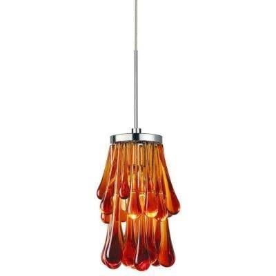 Bronze – Halogen – Pendant Lights – Hanging Lights – The Home Depot Throughout Halogen Mini Pendant Lights (View 6 of 15)