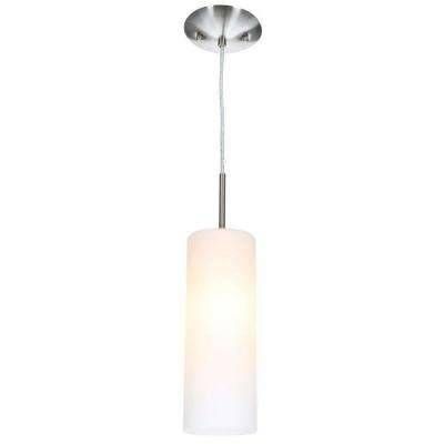 Brushed Nickel – Pendant Lights – Hanging Lights – The Home Depot With Brushed Nickel Pendant Lighting (View 13 of 15)