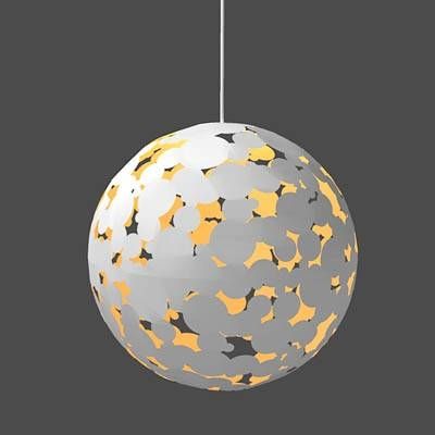 Camouflage Pendant 3d Model – Formfonts 3d Models & Textures With Regard To Revit Pendant Lighting (View 15 of 15)