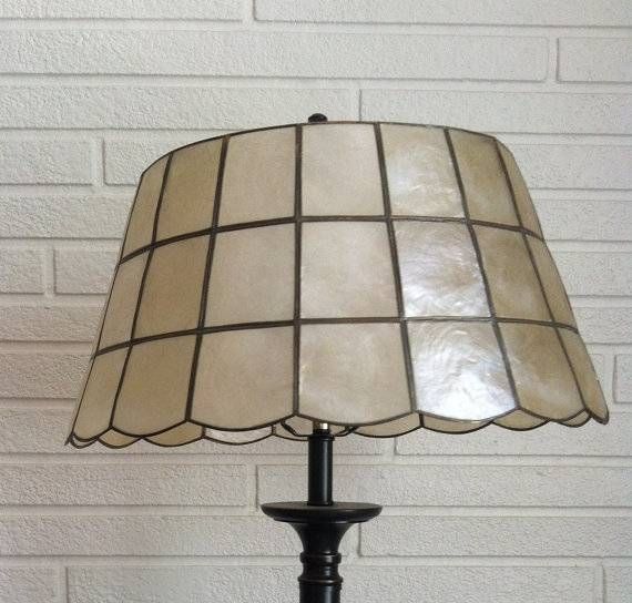 Capiz Shell Lamp Shade | Better Lamps For Shell Lights Shades (View 13 of 15)