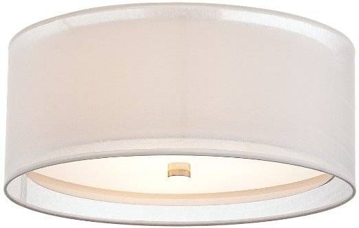 Ceiling Lighting: Drum Ceiling Light Pendant Fixtures Pendant Inside White Drum Lights Fixtures (Photo 14 of 15)