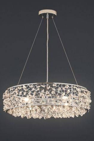 Ceiling Lights | Chandeliers | Led Ceiling Lights & Spotlights | Next With Next Pendant Lights (Photo 4 of 15)