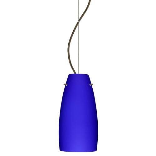Cobalt Blue Light Fixture | Bellacor Intended For Cobalt Blue Mini Pendant Lights (View 9 of 15)