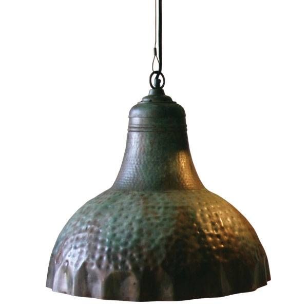 Collection In Metal Pendant Lights Hammered Nickel Pendant Shades Pertaining To Hammered Metal Pendants (View 13 of 15)