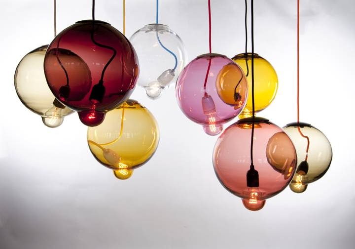 Featured Photo of  Best 15+ of Coloured Glass Lights