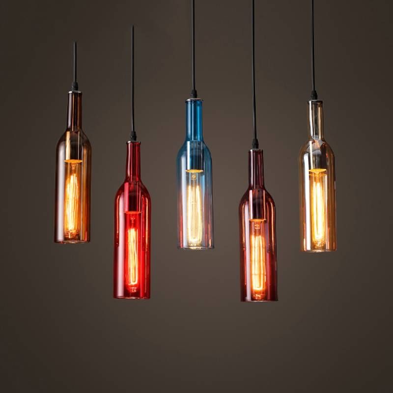 Compare Prices On Beer Bottle Lights  Online Shopping/buy Low For Bottle Pendant Lights (Photo 6 of 15)