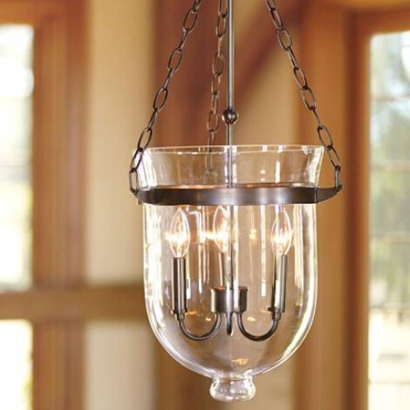 Compare Prices On Clear Bell Glass Pendant Light  Online Shopping Inside Rustic Clear Glass Pendant Lights (View 10 of 15)