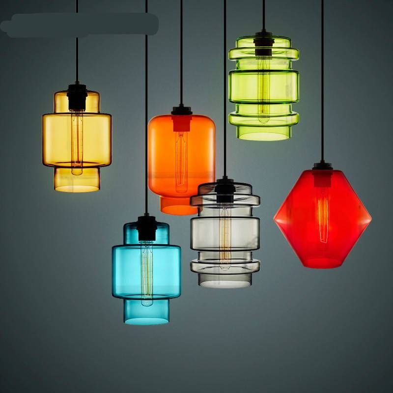 Compare Prices On Glass Pendant Lighting  Online Shopping/buy Low Throughout Handmade Glass Pendant Lights (View 13 of 15)