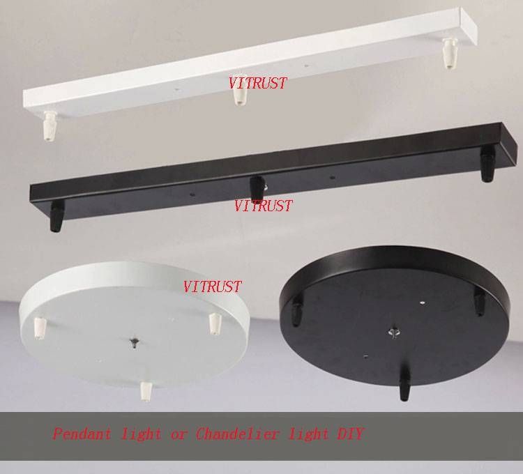 Featured Photo of 15 Photos Pendant Lights Base Plate