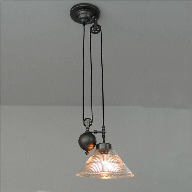 Compare Prices On Pulley Pendant Lamp  Online Shopping/buy Low In Pulley Pendant Lighting (View 15 of 15)