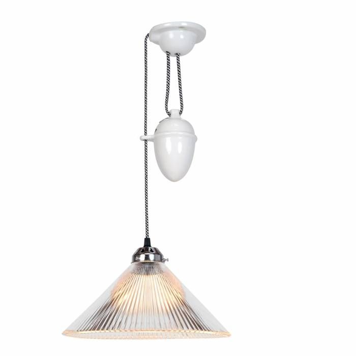 Coolie Prismatic Rise And Fall Pendant Light Within Rise And Fall Pendants (Photo 5 of 15)