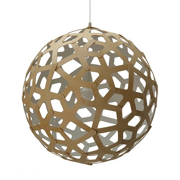 Coral Pendant Natural – Painted | David Trubridge | Horne For David Trubridge Coral Pendants (Photo 1 of 15)