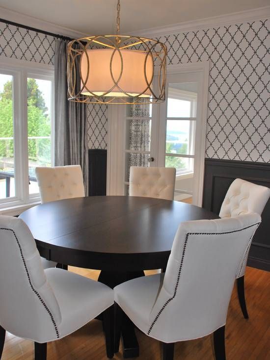 Dining Room Wainscoting – Traditional – Dining Room – Pratt And Regarding Troy Sausalito Pendants (View 15 of 15)