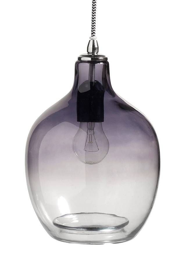 Eclectic Hand Blown Glass Pendant Lightsthe Forest & Co Regarding Hand Blown Glass Pendant Lights (Photo 4 of 15)