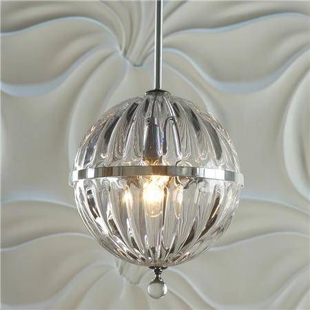 Elegant Clear Globe Pendant Light Pendant Lighting Ideas Large In Large Glass Ball Pendant Lights (View 11 of 15)