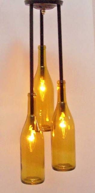 Enchanting Wine Bottle Pendant Light Wine Bottle Pendant Light For Wine Pendant Lights (Photo 12 of 15)