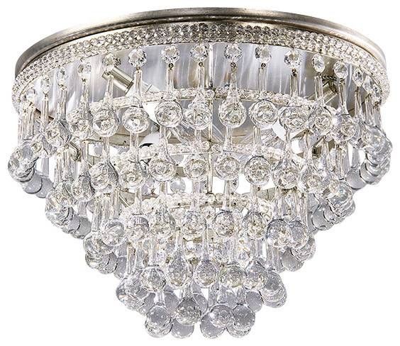 French Style Ceiling Light – Contemporary – Flush Mount Ceiling Pertaining To French Style Ceiling Lights (View 3 of 15)