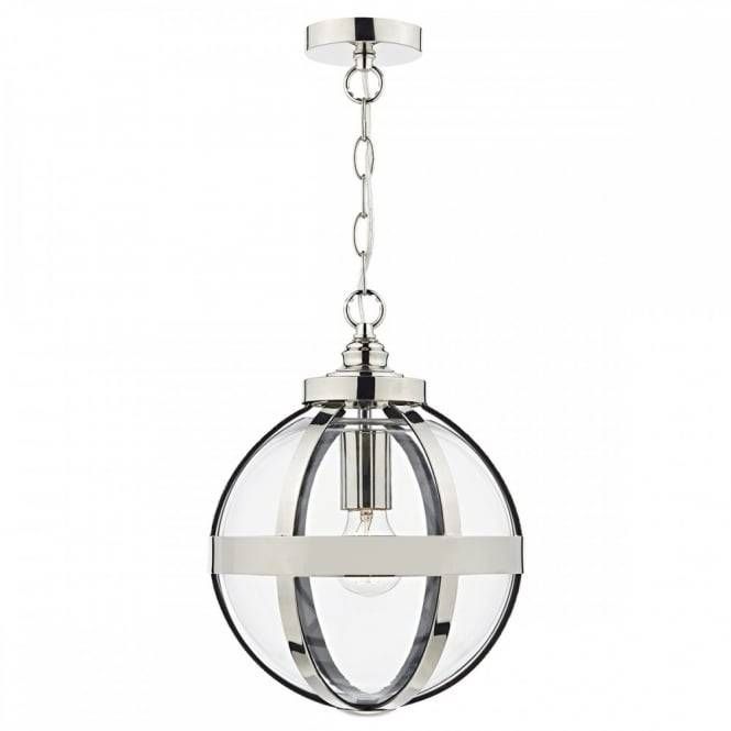 Globe Shaped Glass Lantern Ceiling Light Fitment (View 4 of 15)