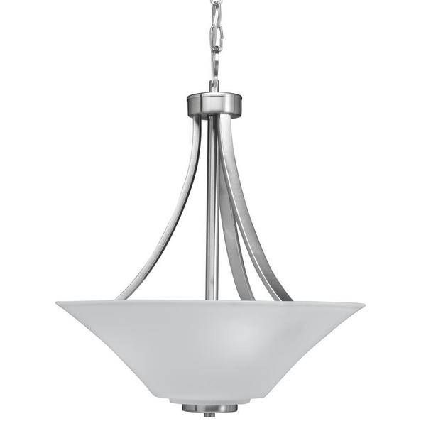 Great Kichler Pendant Lights Kichler 42044 Everly Vintage 12 Wide Pertaining To Satin Nickel Pendant Light Fixtures (View 13 of 15)