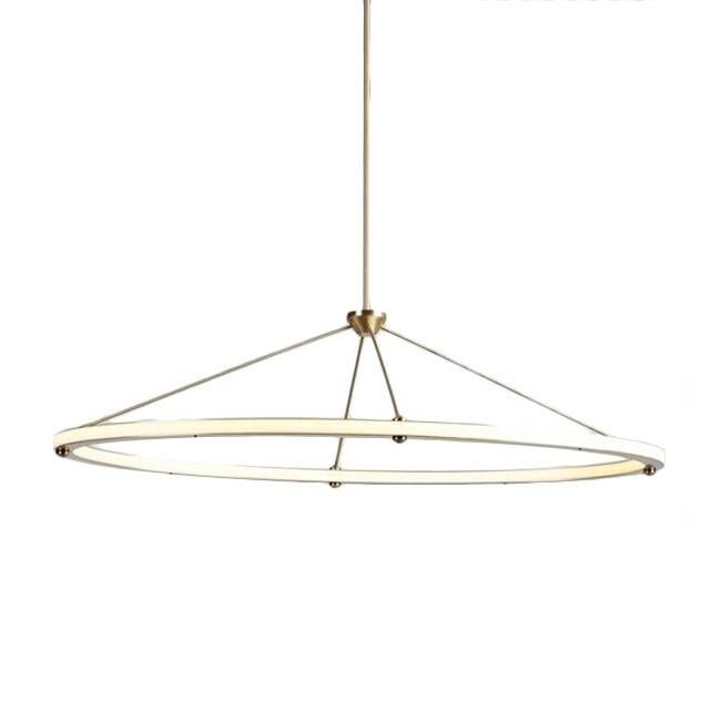 Halo Oval Pendant Lighting 11686 : Browse Project Lighting And Intended For Oval Pendant Lights Fixtures (View 5 of 15)