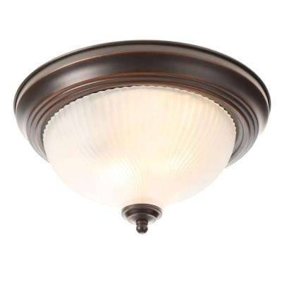 Hampton Bay – Flushmount Lights – Ceiling Lights – The Home Depot Pertaining To Hampton Lights Fixtures (Photo 1 of 15)