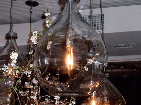 Hand Blown Glass Pendant Lights. Vintage Moroccan Blown Glassglass Inside Hand Blown Glass Pendants (Photo 13 of 15)