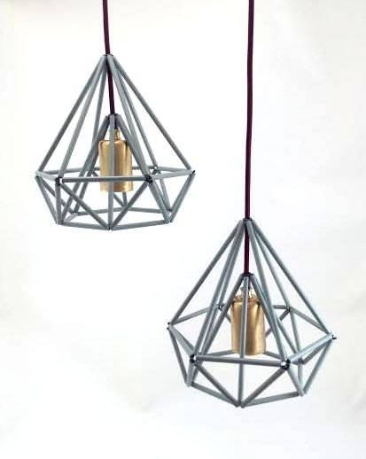 Himmeli Pendant Light Cage Lamp Industrial Metal Minimal Inside Himmeli Pendant Lights (View 4 of 15)