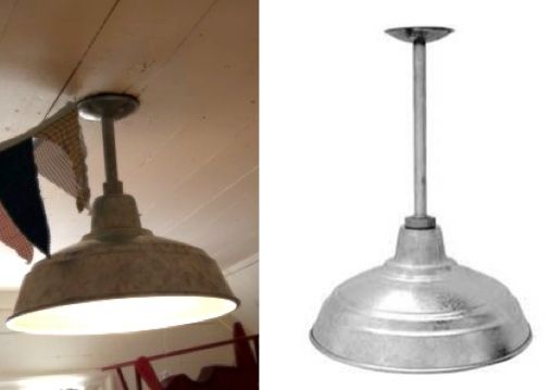 Holly Mathis Adds All Weather Stem Mount To A Boys Playroom | Blog With Regard To Galvanized Pendant Barn Lights (View 3 of 15)