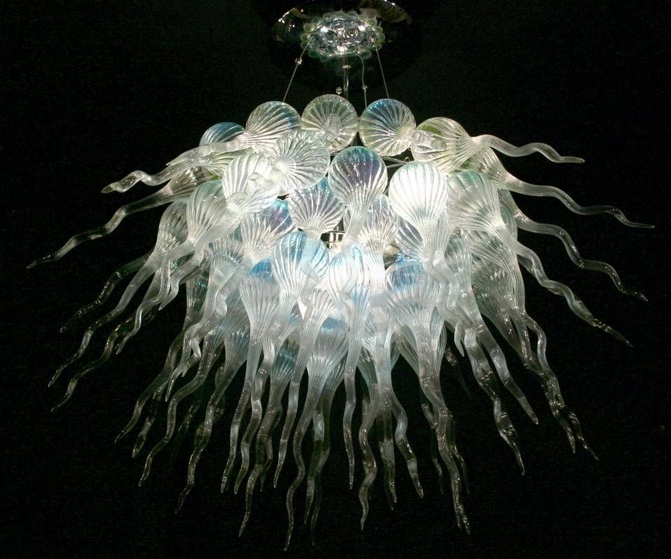 Home Decor + Home Lighting Blog » Blog Archive » Blown Glass Light Intended For Blown Glass Ceiling Lights (Photo 9 of 15)