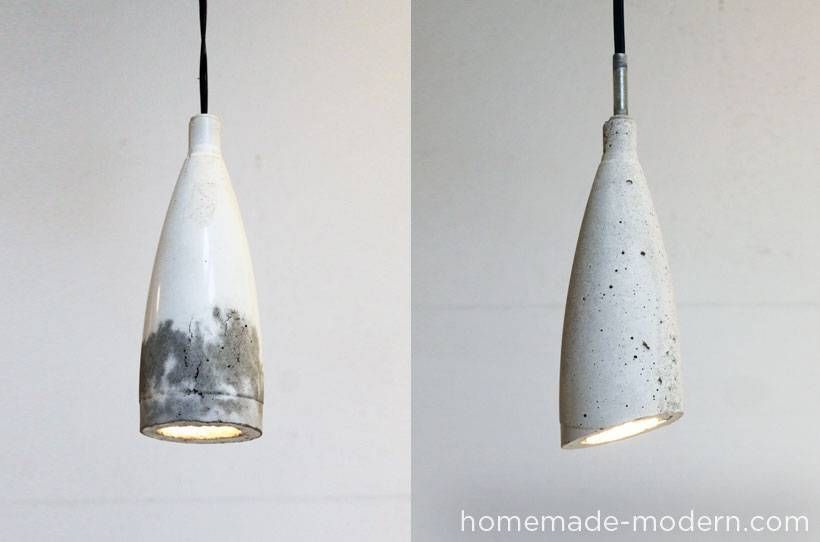 Homemade Modern Ep9 Concrete Pendant Lamp With Homemade Pendant Lights (Photo 8 of 15)