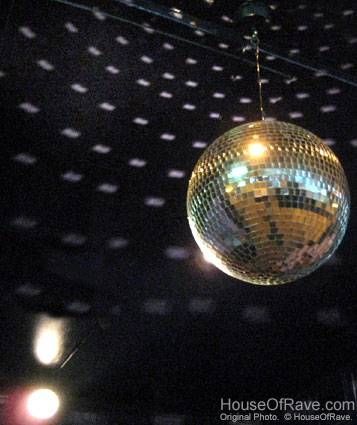 How To Set Up A Disco Ball At Houseofrave Throughout Disco Ball Ceiling Lights Fixtures (Photo 13 of 15)