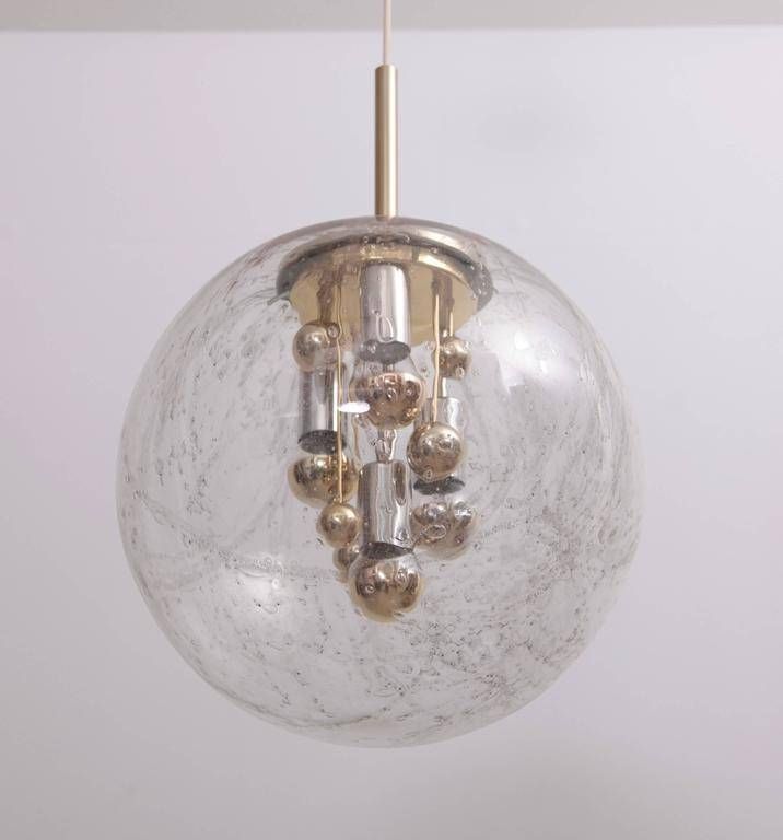 Huge Sputnik Bubble Glass Pendant Lampdoria For Sale At 1stdibs For Bubble Glass Pendant Lights (Photo 5 of 15)