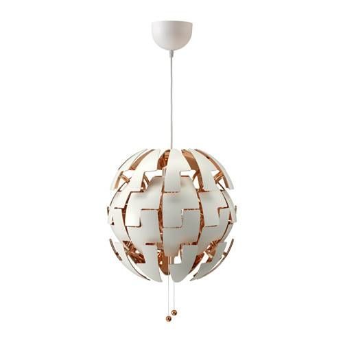 Ikea Ps 2014 Pendant Lamp – White/copper Color – Ikea Within Ikea Pendant Lights (View 8 of 15)