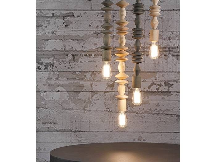 Inca Hanging Pendant Light – Diamond Design – Grey Wash H45cm With Regard To Inca Pendant Lights (View 8 of 15)